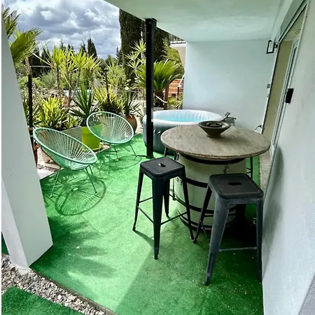 Appart-one Terrasse Jacuzzi Parking *